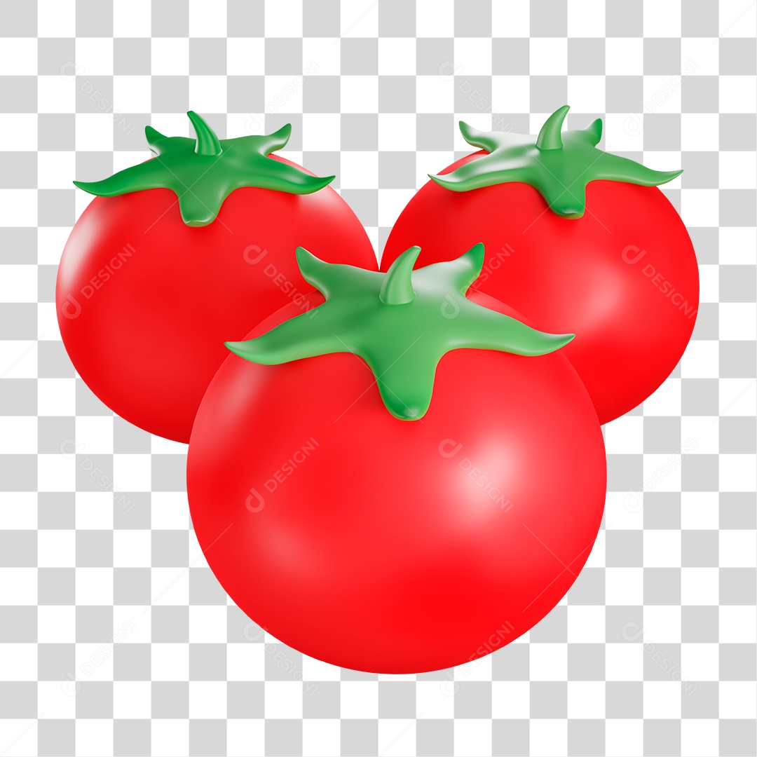 Tomate Maduro PNG Transparente