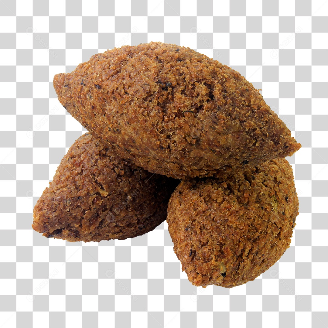 Salgados Fritos Quibes de Carne PNG