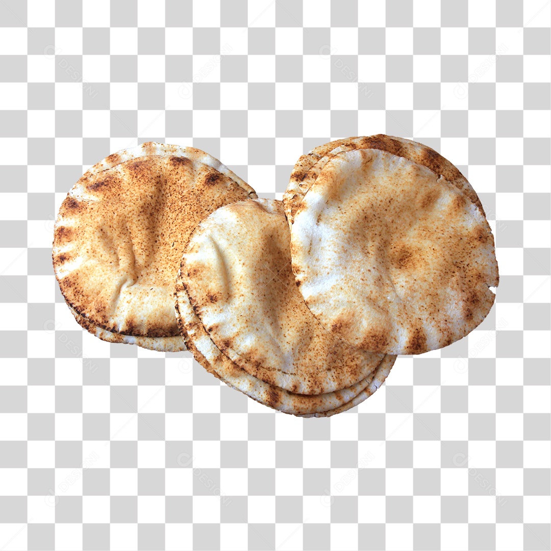 Pão pita pão de trigo comida típica Israel