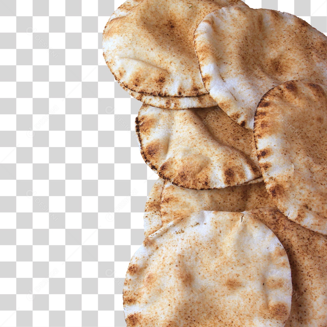 Pão pita pão de trigo comida típica Israel