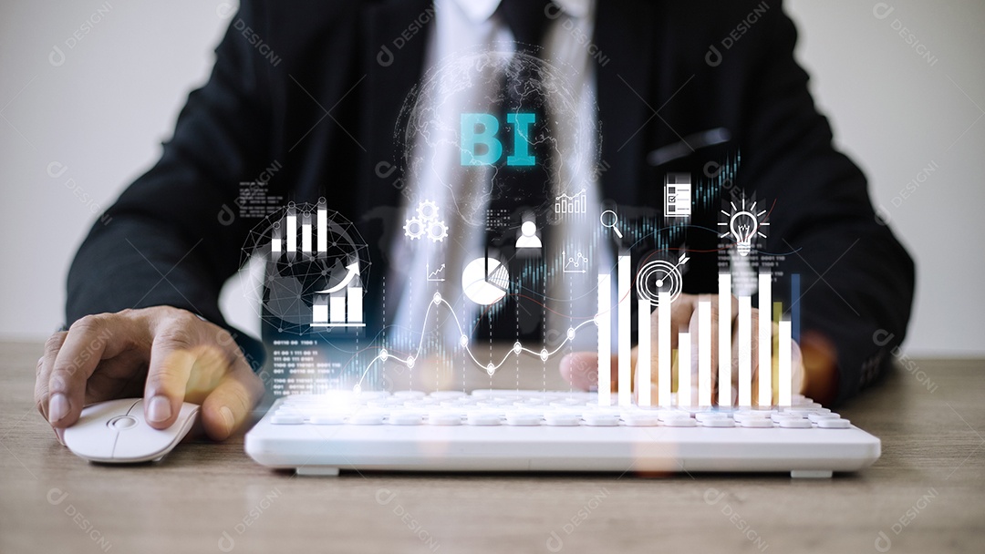 Conceito de negócios, tecnologia, Internet e rede. pessoas trabalhando