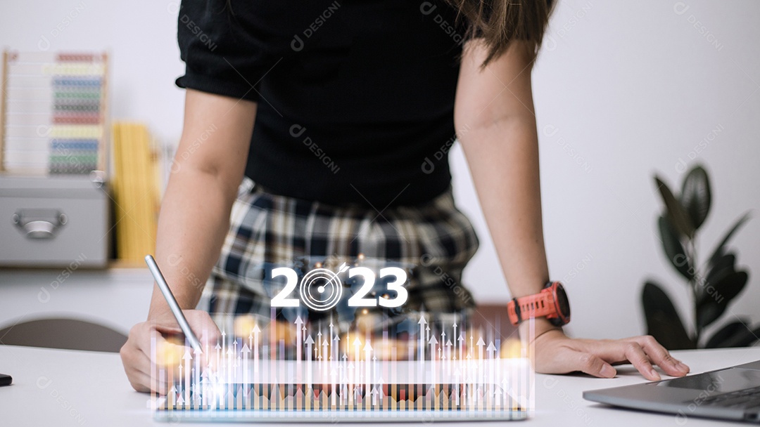 Meta de negócios e tecnologia estabelece metas e conquista em 2023