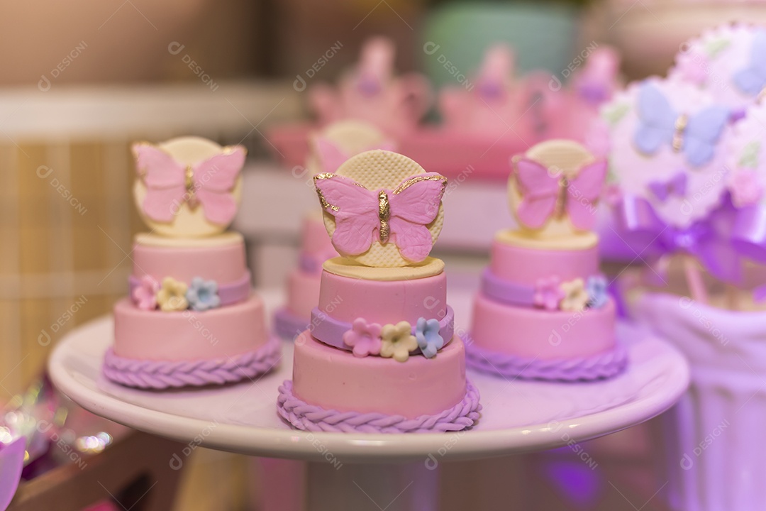 Mesa de aniversario de criança de 1 ano