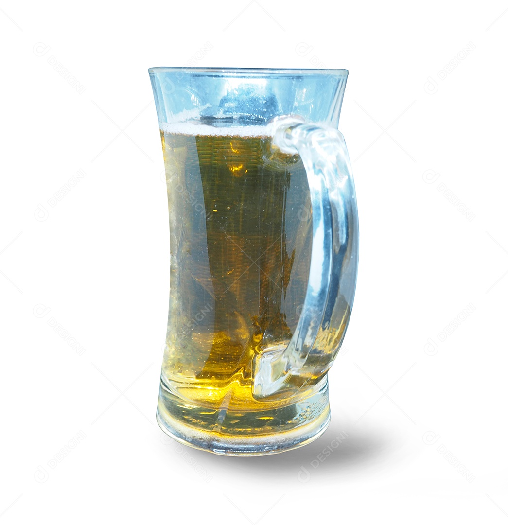 Caneca de chopp acrílico em gel.