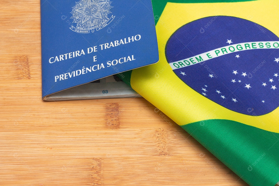 Bandeira brasileira próximo documento de trabalho brasileiro