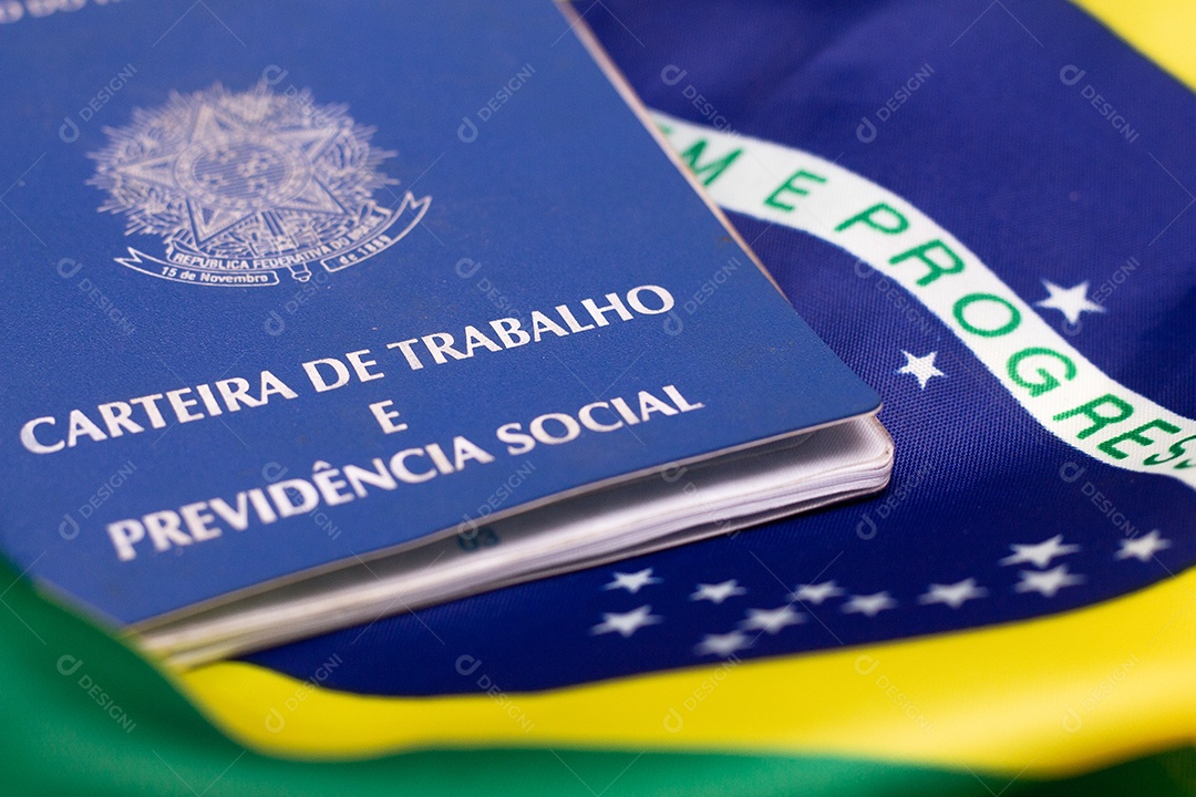Bandeira brasileira próximo documento de trabalho brasileiro