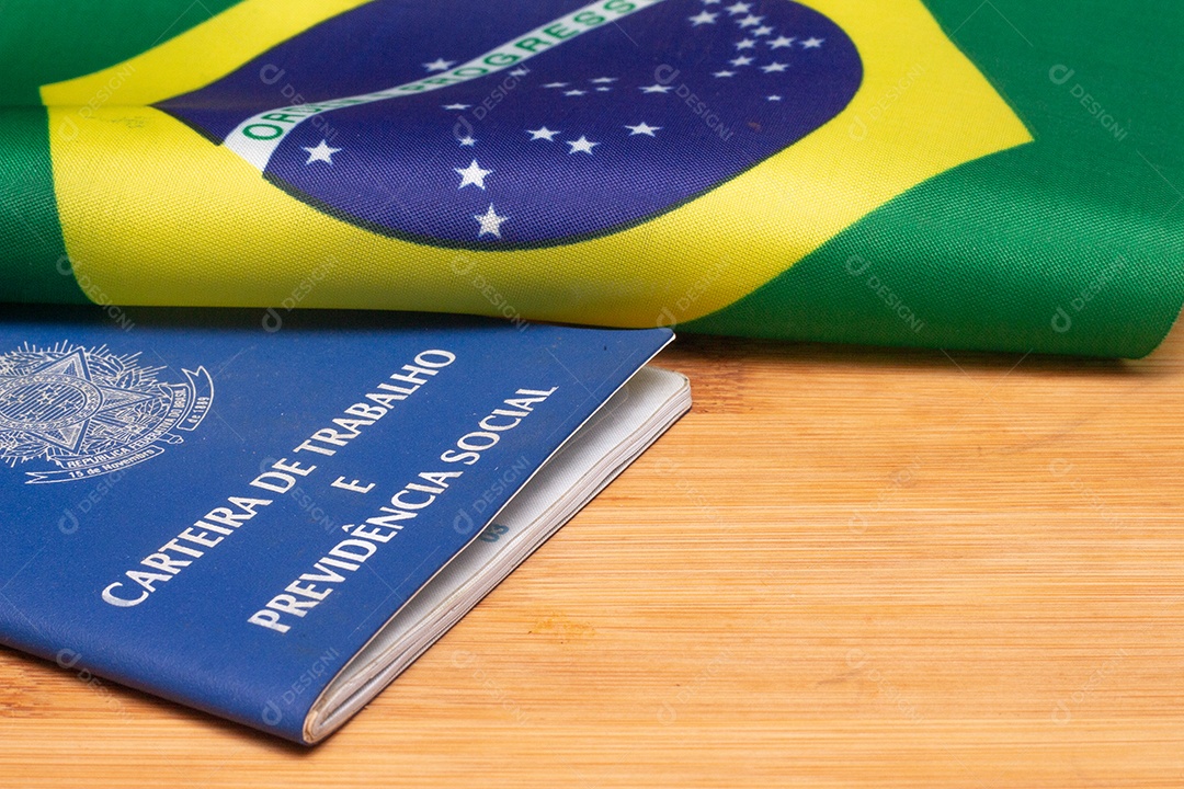 Bandeira brasileira próximo documento de trabalho brasileiro