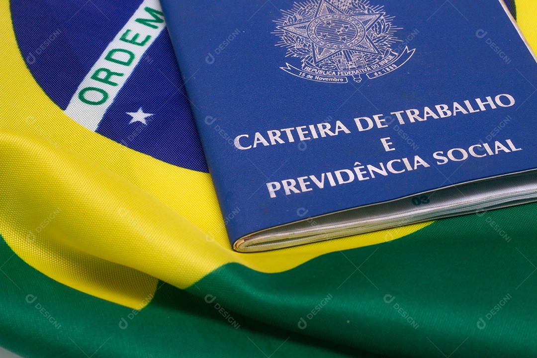 Bandeira brasileira próximo documento de trabalho brasileiro