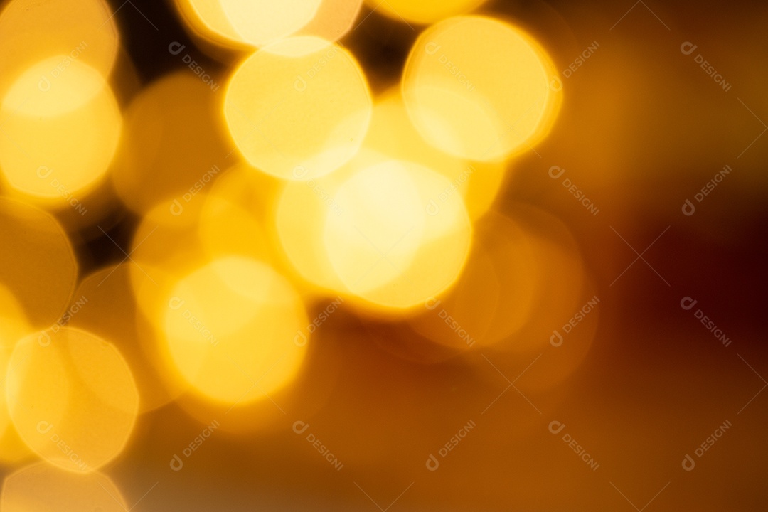 lindo bokeh amarelo com fundo marrom