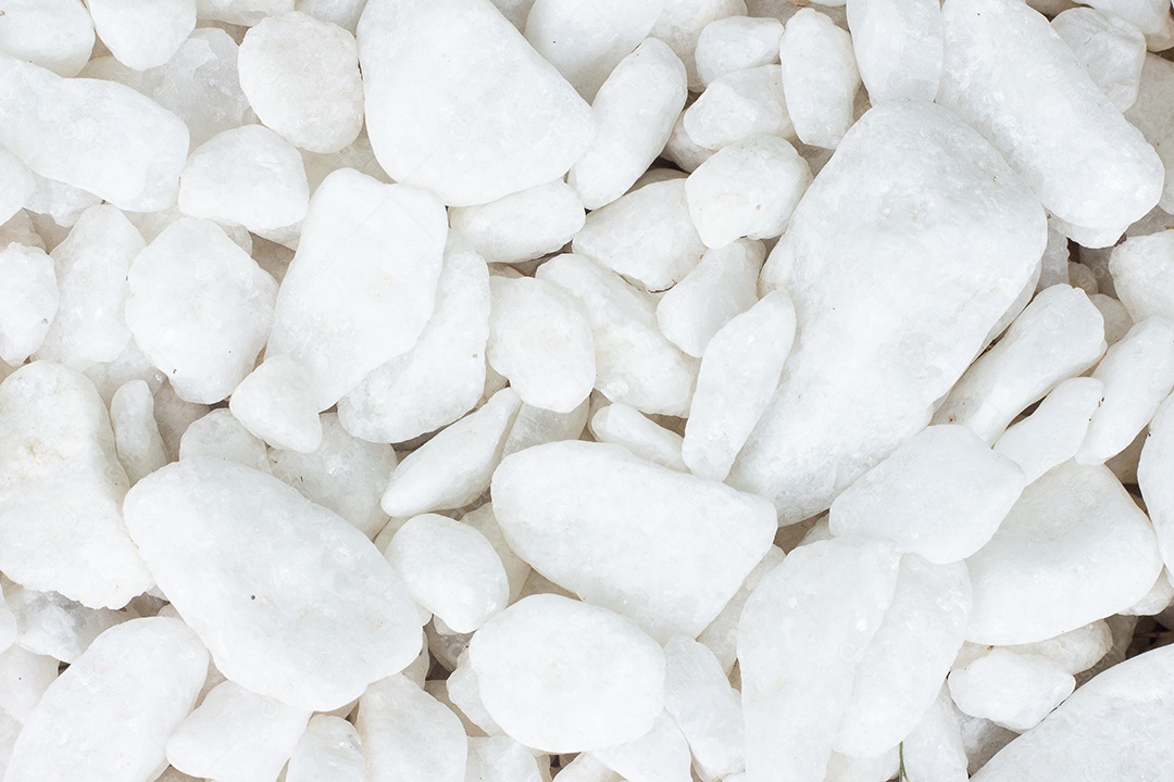 textura de várias pedras brancas