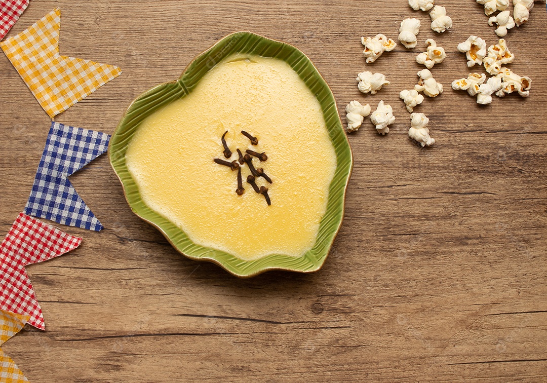 Típica festa junina brasileira doce