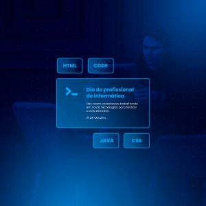 Dia do Profissional de Informática 19 de Outubro Social Media PSD Editável