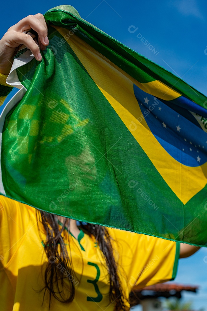 mulher brasileira torcedora brasileira brasil Copa do Mundo