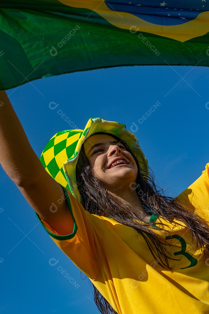 mulher brasileira torcedora brasileira brasil Copa do Mundo