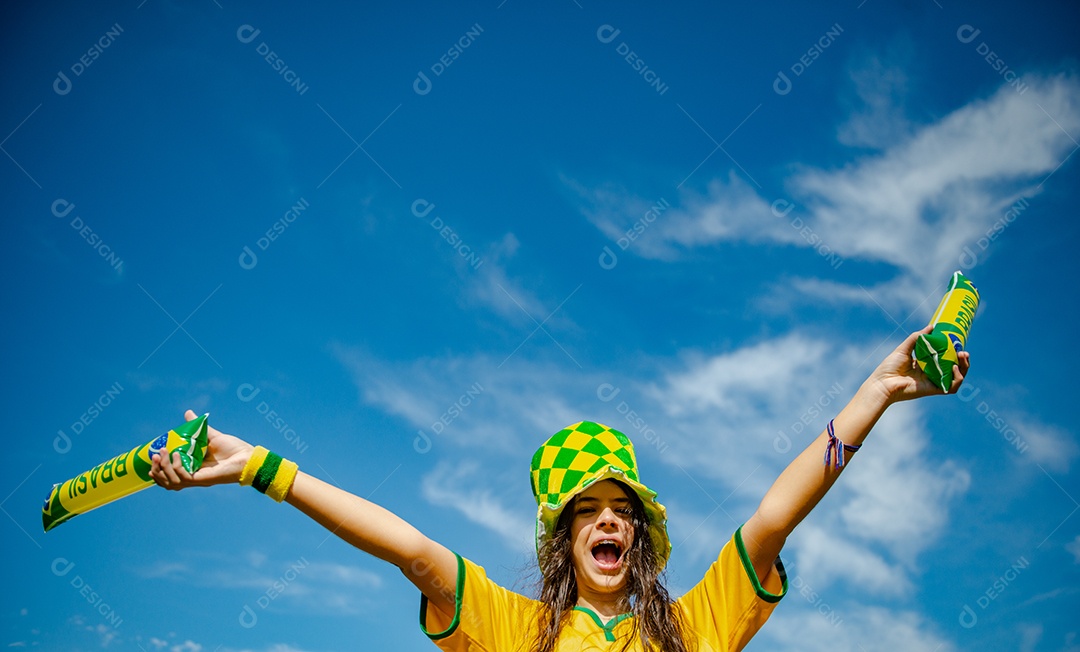 mulher brasileira torcedora brasileira brasil Copa do Mundo