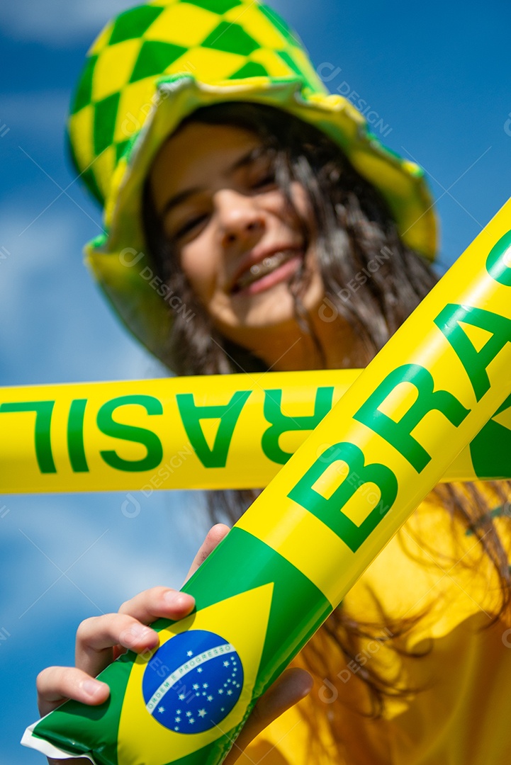 mulher brasileira torcedora brasileira brasil Copa do Mundo