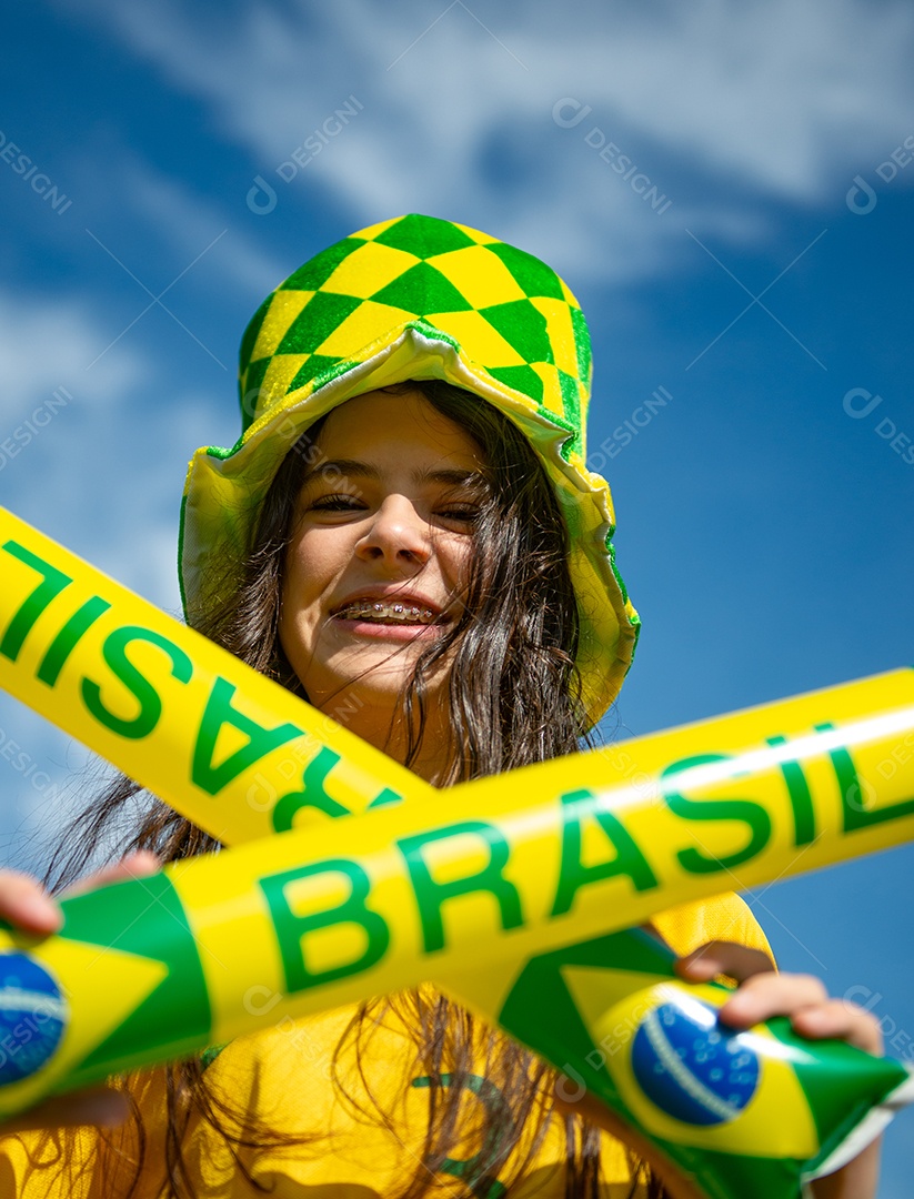 mulher brasileira torcedora brasileira brasil Copa do Mundo