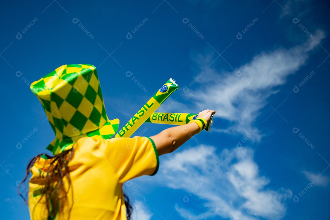 mulher brasileira torcedora brasileira brasil Copa do Mundo