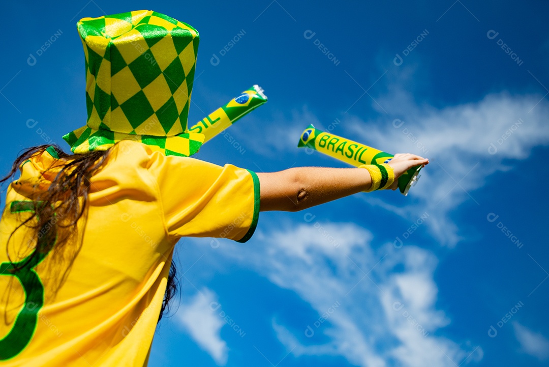 mulher brasileira torcedora brasileira brasil Copa do Mundo