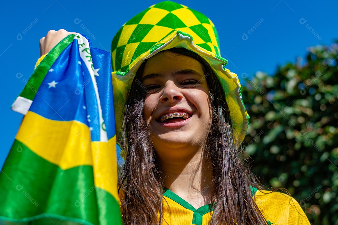 mulher brasileira torcedora brasileira brasil Copa do Mundo
