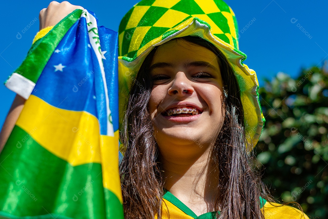mulher brasileira torcedora brasileira brasil Copa do Mundo