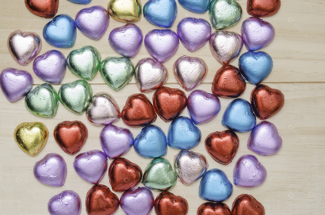 Coração de lanche em madeira