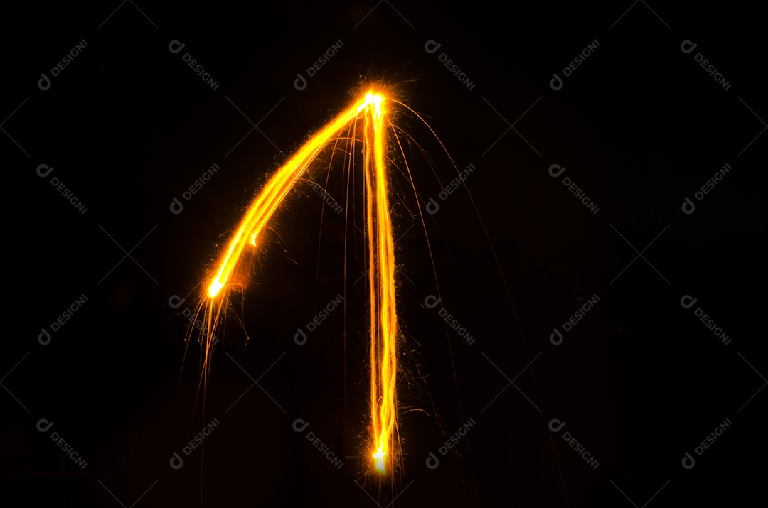 pintura leve número um no fundo traseiro, desfoque