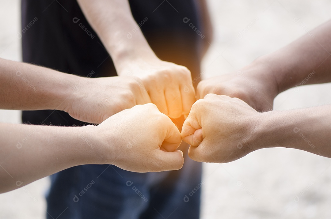 unidade da equipe para o sucesso