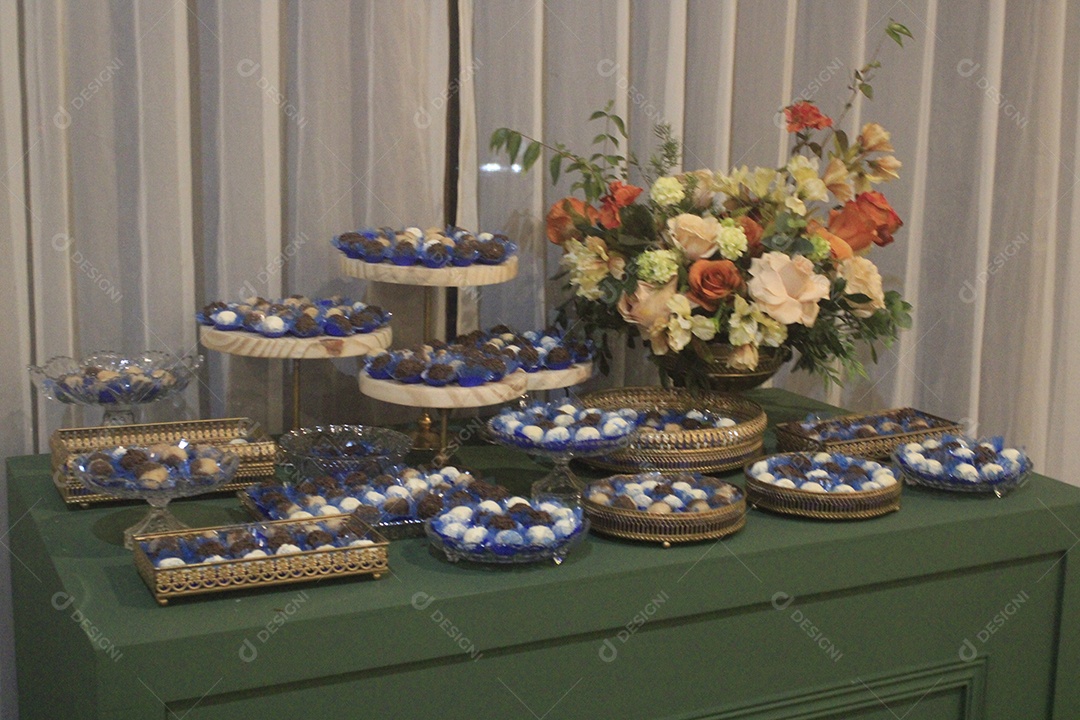 Mesa de festa de aniversario