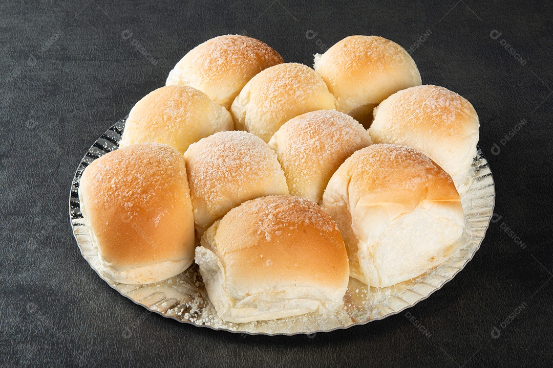 Pão de queijo brasileiro. Delicioso pão baiano.