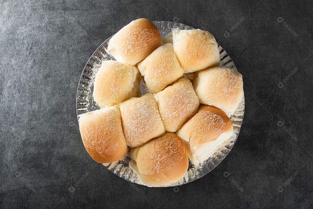 Pão de queijo brasileiro. Delicioso pão baiano.