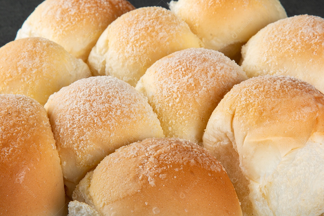 Pão de queijo brasileiro. Delicioso pão baiano.