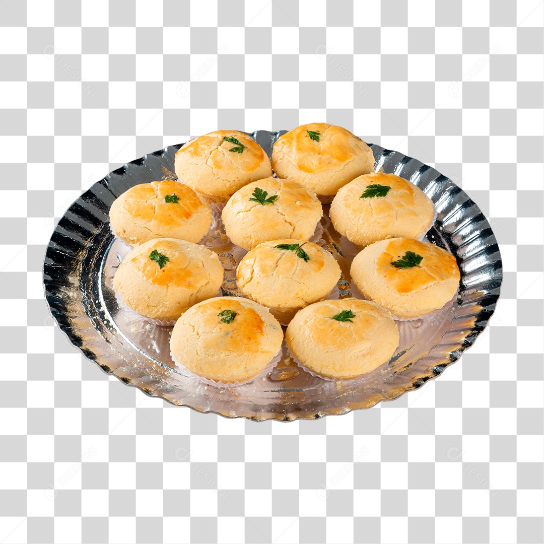 Salgado Assado de Empada PNG Transparente