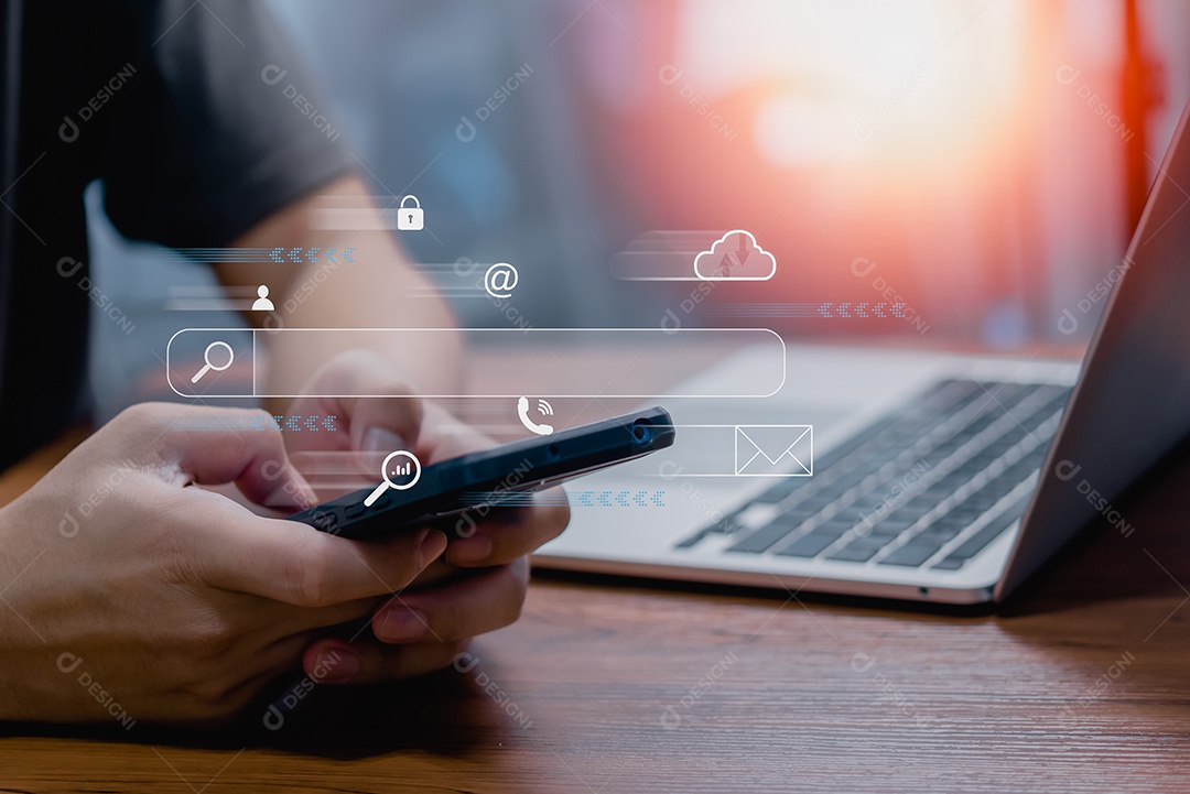 Pesquisando Navegação Internet Data Information Networking.