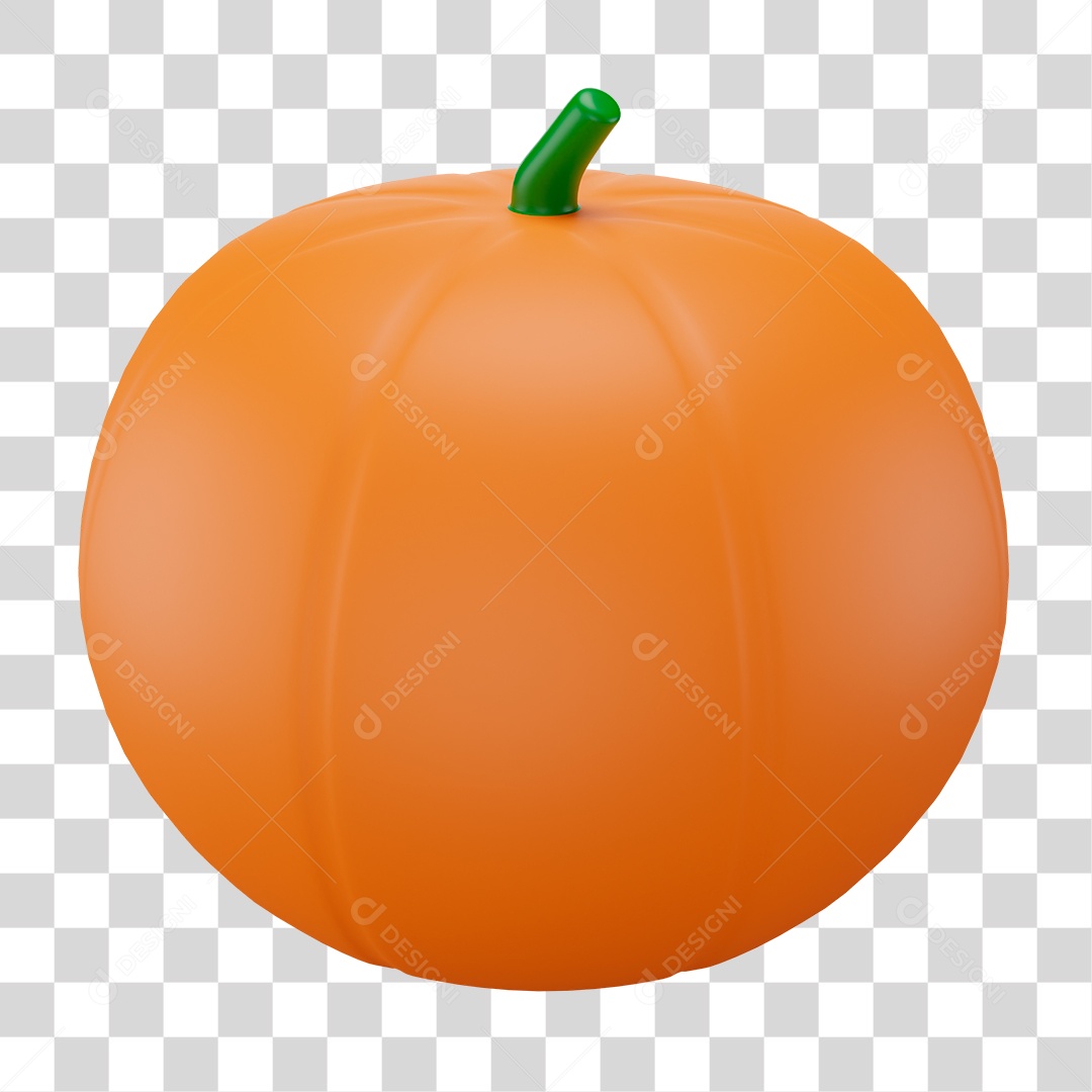 Abobora de Halloween PNG Transparente