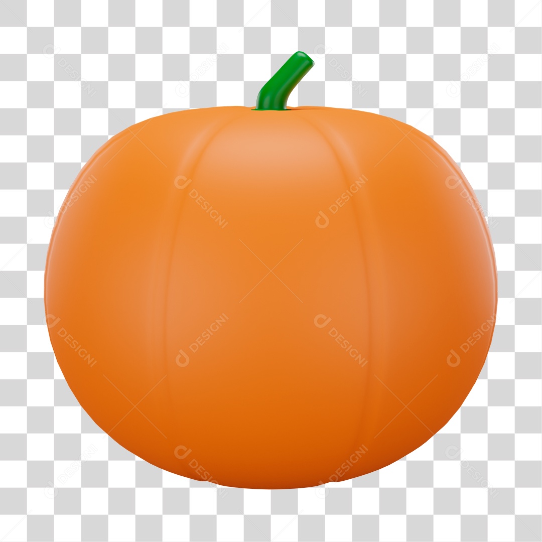 Abobora de Halloween PNG Transparente