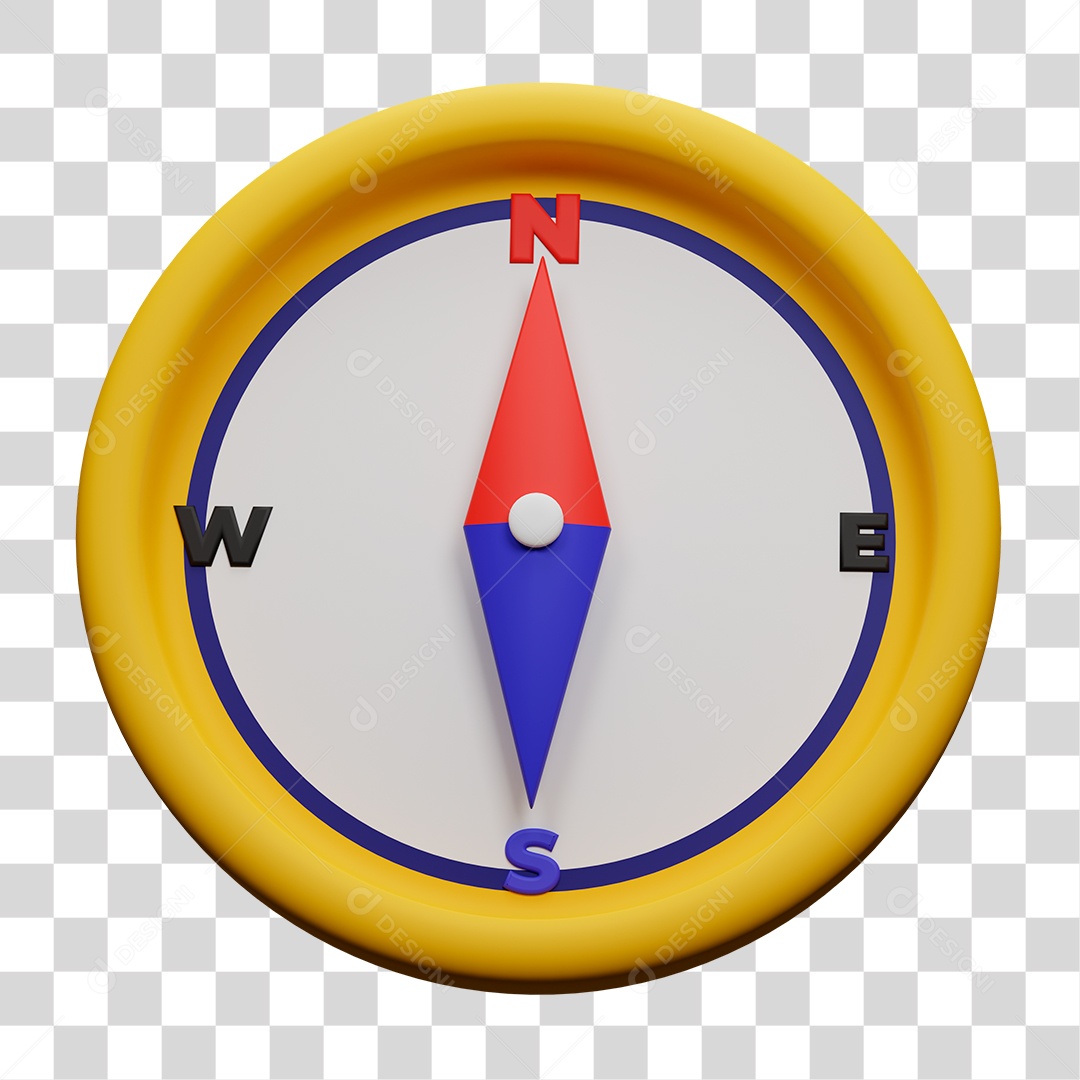Desenho de Bússola PNG Transparente