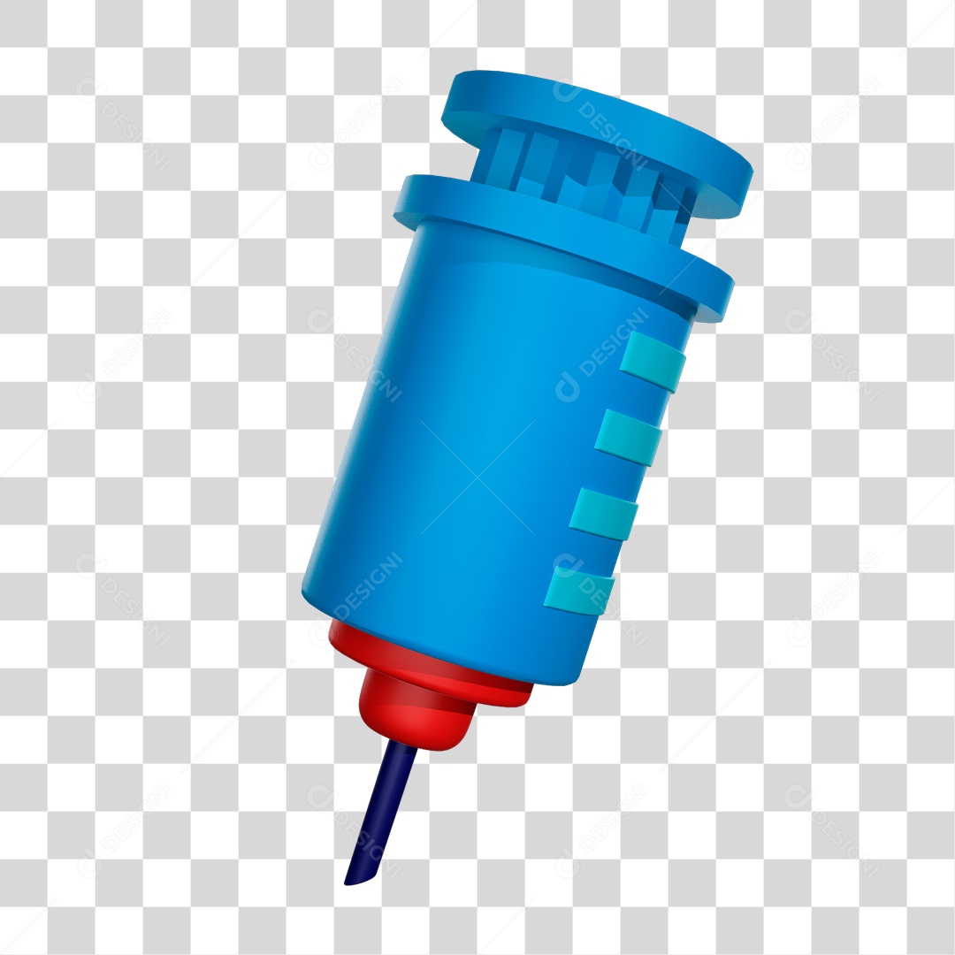 Desenho de Seringa PNG Transparente