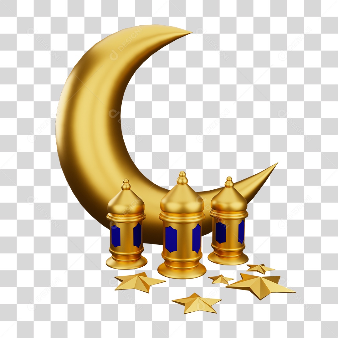 Objeto de Símbolo Religioso do Islã PNG Transparente