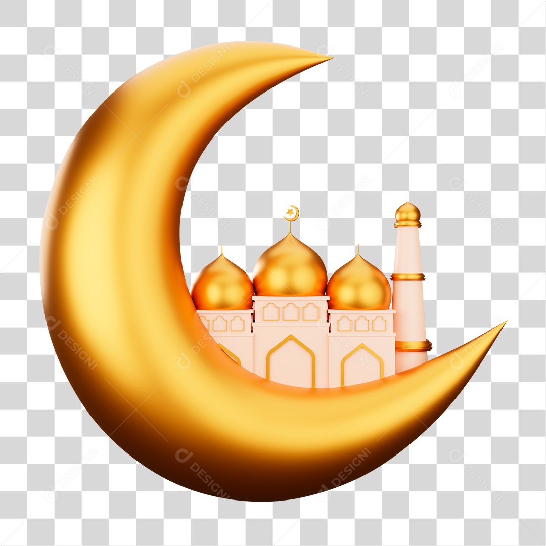 Mesquita do Islã Lua Muçulmana Ramadan PNG Transparente