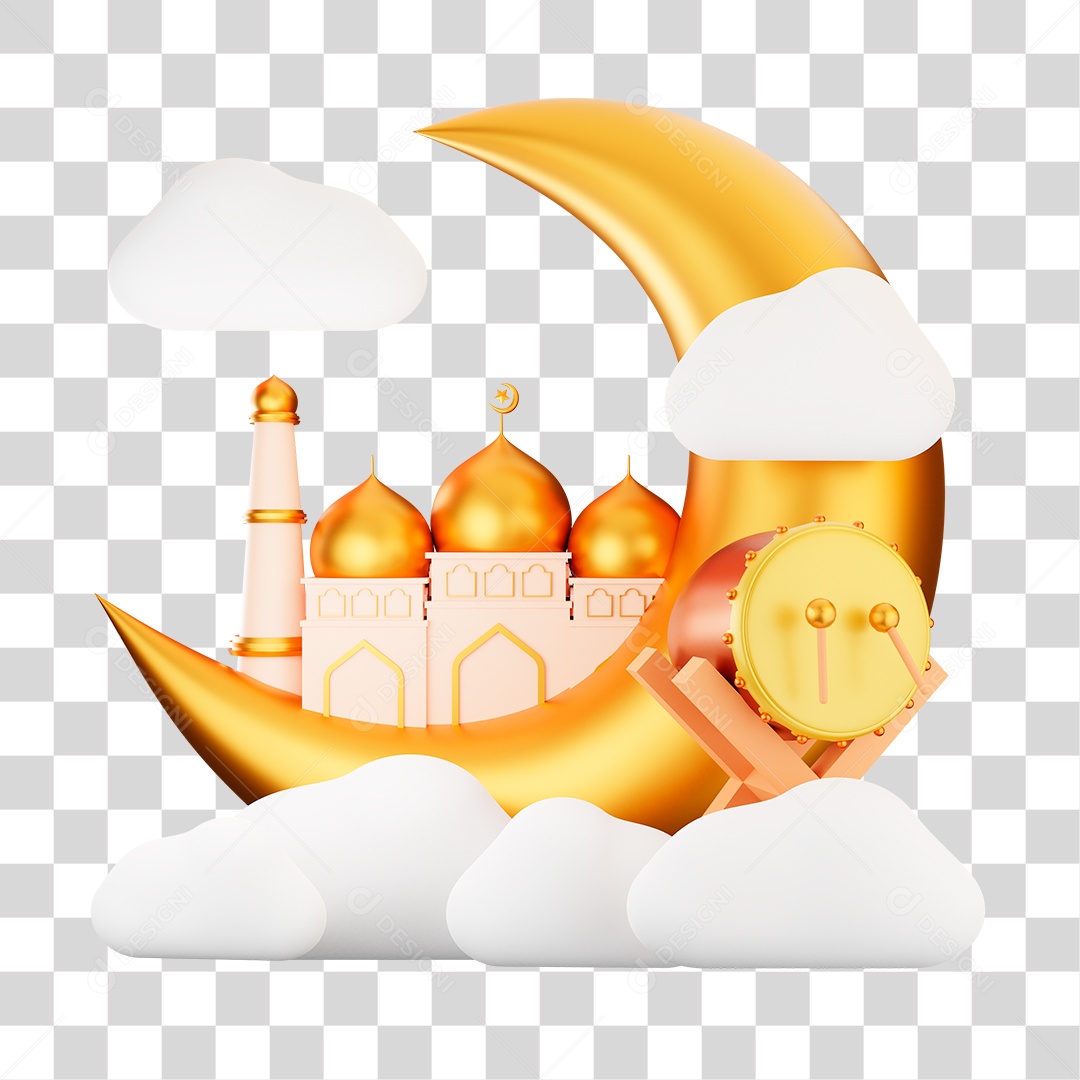 Mesquita do Islã Lua Muçulmana Ramadan PNG Transparente