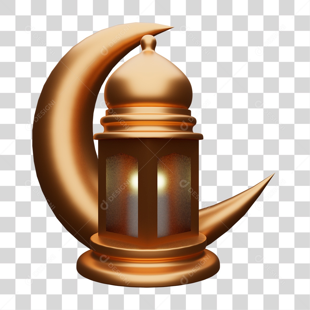 Objeto de Símbolo Religioso do Islã PNG Transparente