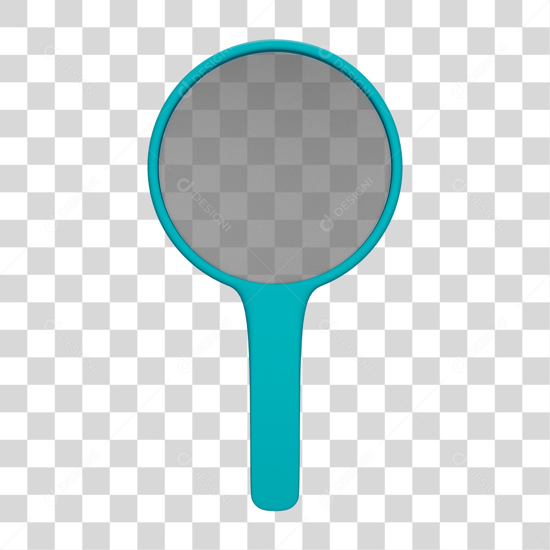 Desenho De Lupa Azul PNG Transparente