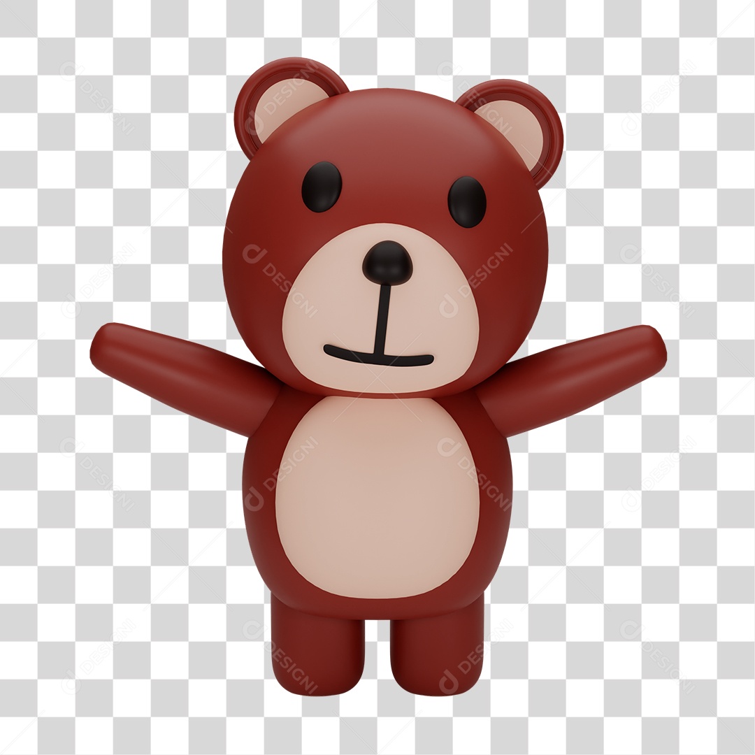 Urso de Pelúcia PNG Transparente