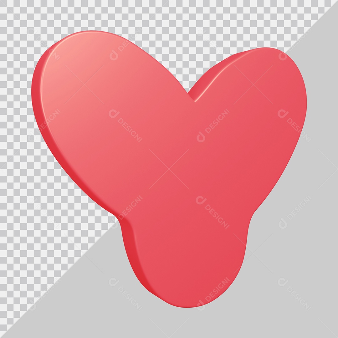 Elemento 3D Para Composição Letra Y Rosa PSD