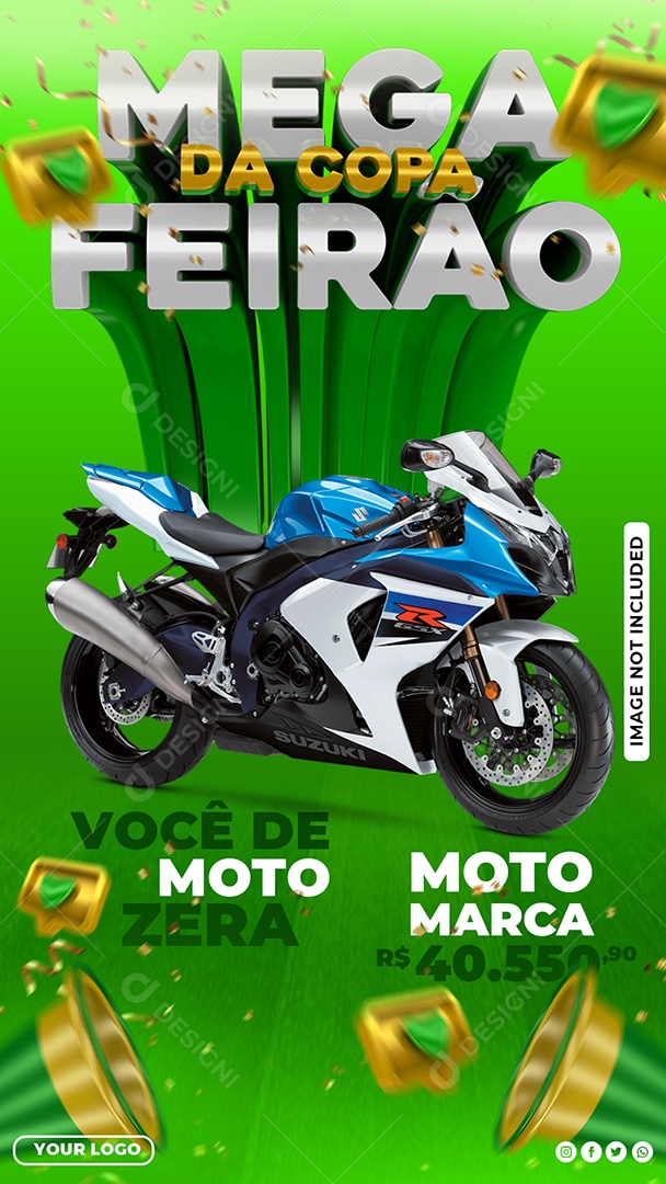 Promoções Mega Feirão Da Copa Venha Conferir Social Media PSD Editável