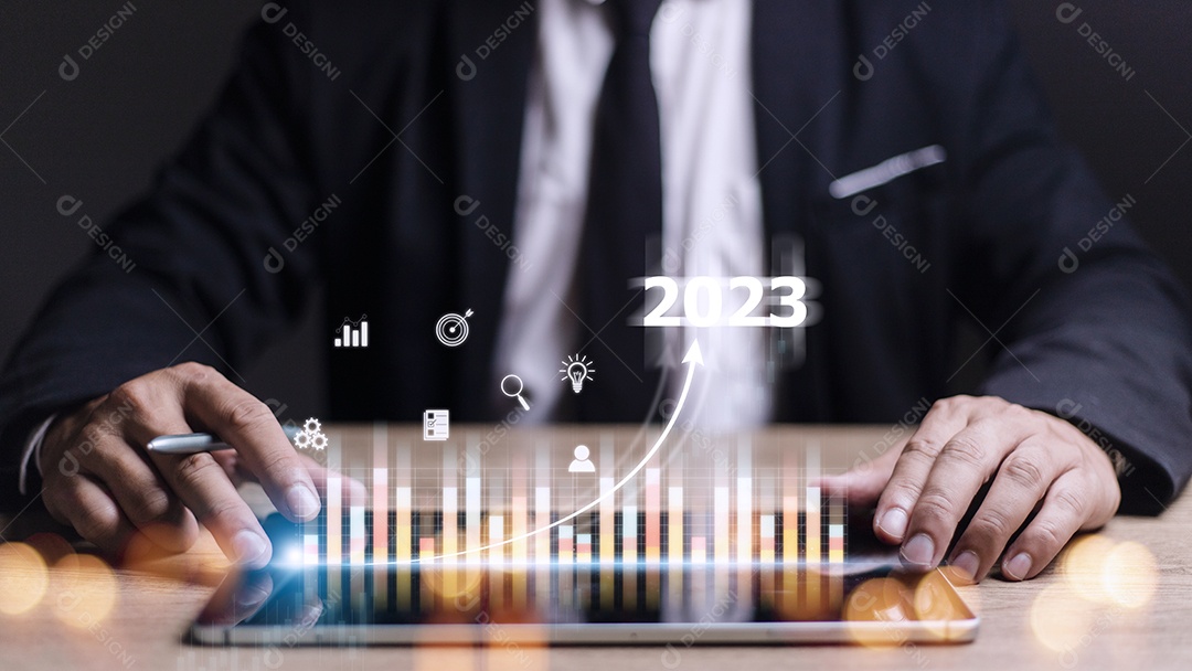 Meta de negócios e tecnologia estabelece metas e conquista em 2023