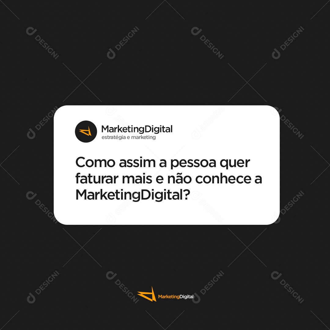 Social Media Marketing Digital PSD Editável