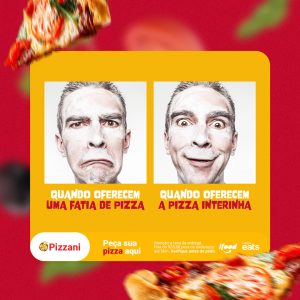 Social Media Meme Pizzaria Pizza Social Media PSD Editável