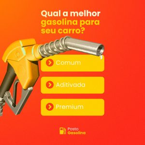 Posto de Combustível Qual a Melhor Gasolina para seu Carro? Social Media PSD Editável